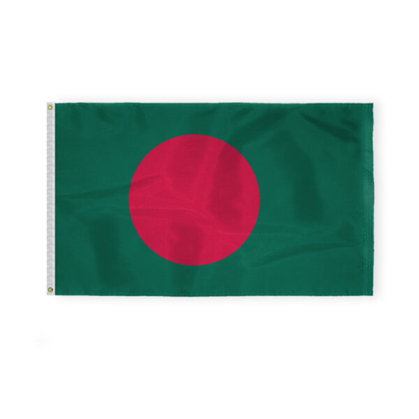 AGAS Bangladesh Flag - 3x5 ft - Printed Single Sided on 200D Nylon