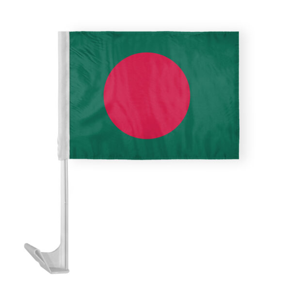 AGAS Bangladesh Car Flag 12x16 inch