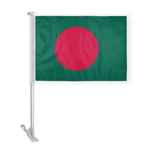 AGAS Bangladesh Premium Car Flag - 10.5x15 inch