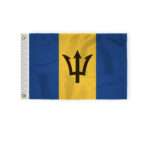 Barbados Mini Flag 12x18 inch