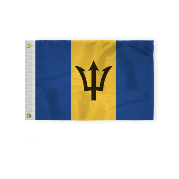 AGAS Barbados Mini Flag 12x18 inch 200D Nylon