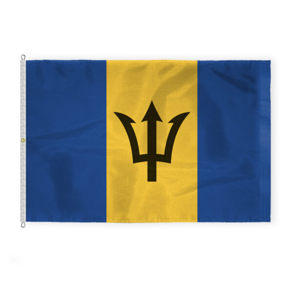 AGAS Barbados Flag 8x12 ft - Printed Single Sided on 200D Nylon