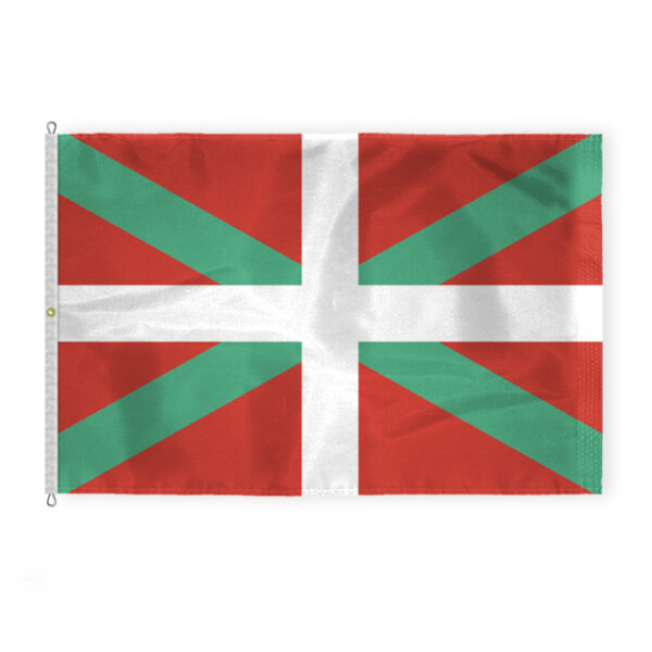 AGAS Basque Lands Flag 8x12 ft - Outdoor 200D Nylon