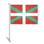 Basque Lands Car Flag Premium 10.5x15 inch