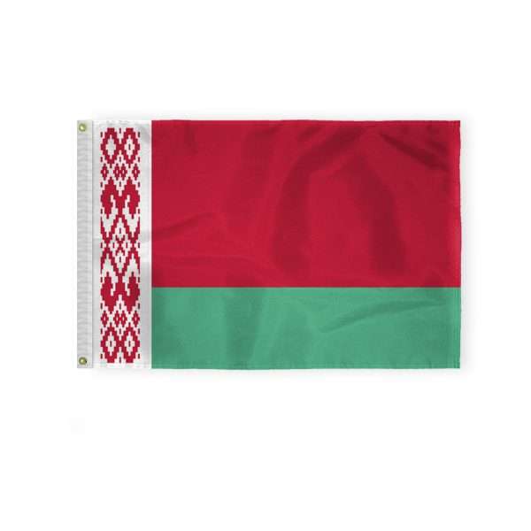 AGAS Belarus Flag 2x3 ft Outdoor 200D Nylon Double