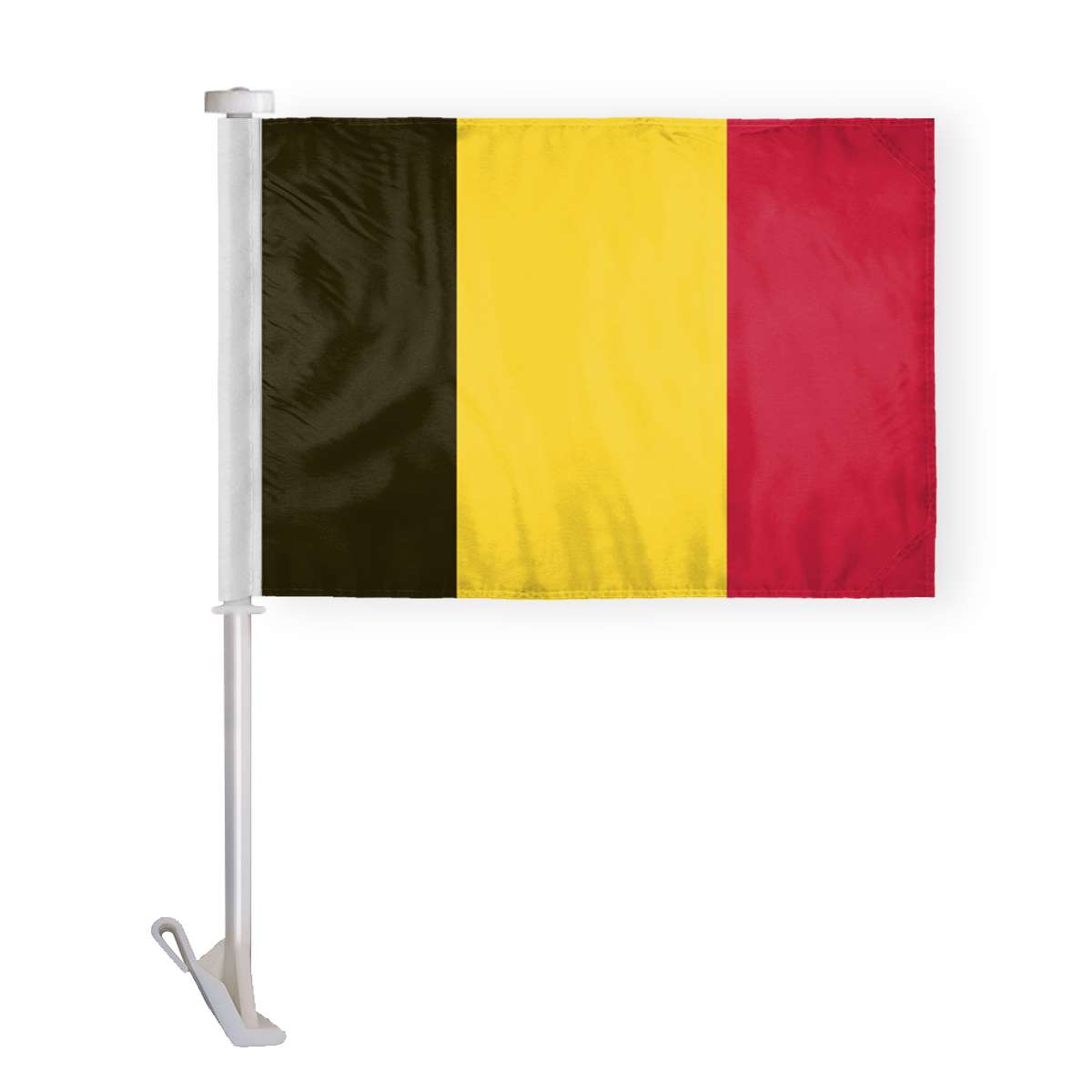 AGAS Belgium Premium Car Flag 10.5x15 inch AGAS Belgium Premium Car Flag 10.5x15 inch