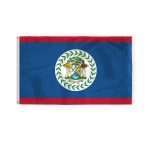 AGAS Belize Flag 3x5 ft - Printed Single Sided on 200D Nylon
