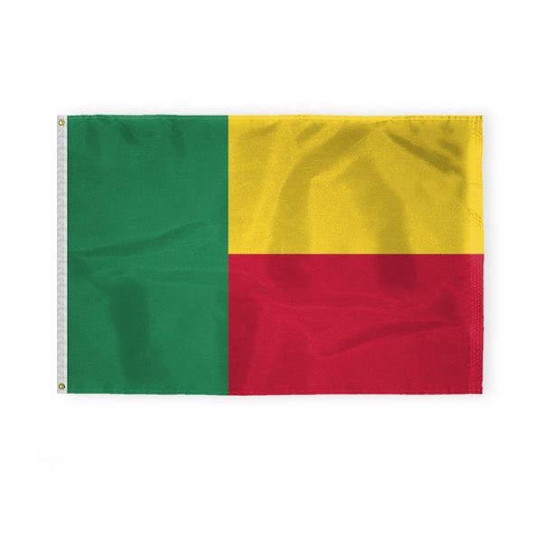 AGAS Benin Flag 4x6 ft 200D Nylon