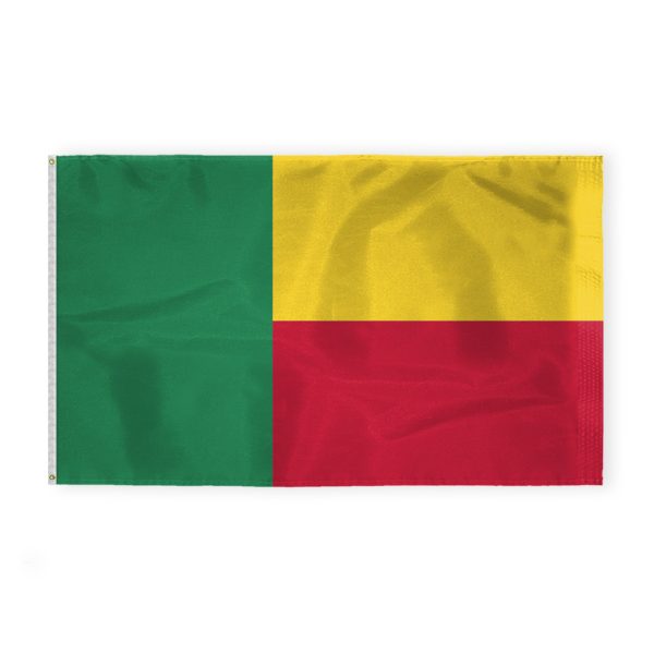 AGAS Benin Flag 6x10 ft 200D Nylon