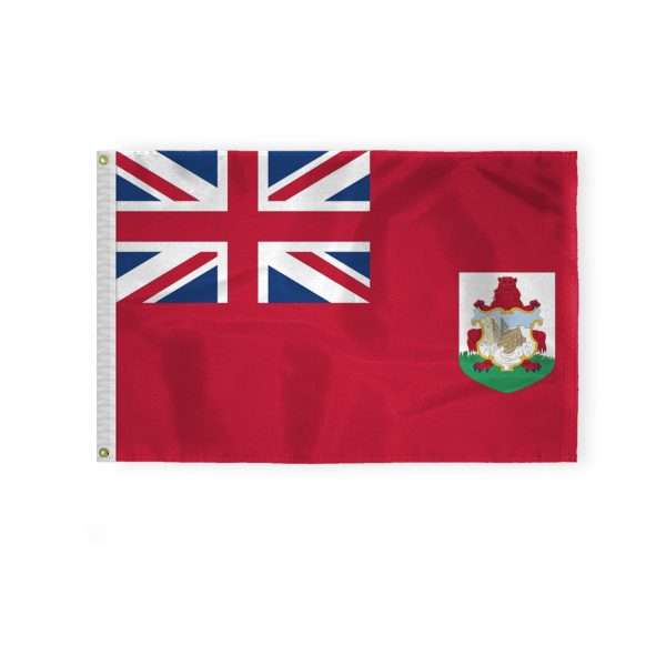 AGAS Bermuda Flag 2x3 ft - Printed Single Sided on 200D Nylon