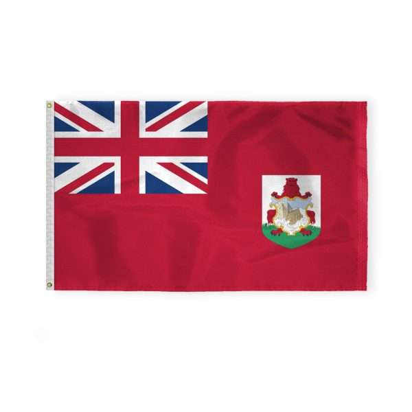 AGAS Bermuda Flag 3x5 ft - Printed Single Sided on 200D Nylon