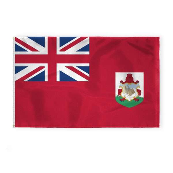 AGAS Bermuda Flag 5x8 ft - Printed Single Sided on 200D Nylon