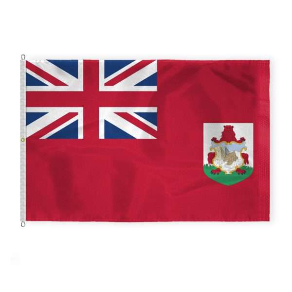 AGAS Bermuda Flag 8x12 ft - Printed Single Sided on 200D Nylon