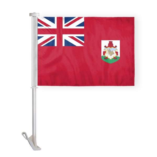 AGAS Bermuda Premium Car Flag - 10.5x15 inch