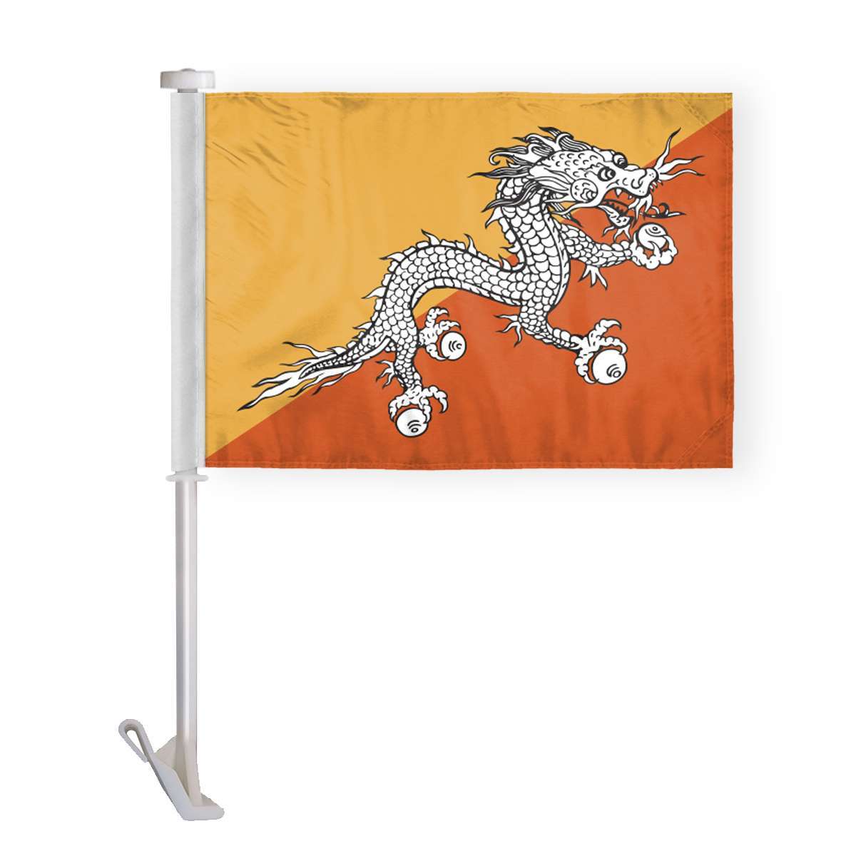 AGAS Bhutan Car Flag Premium 10.5x15 inch AGAS Bhutan Car Flag Premium 10.5x15 inch