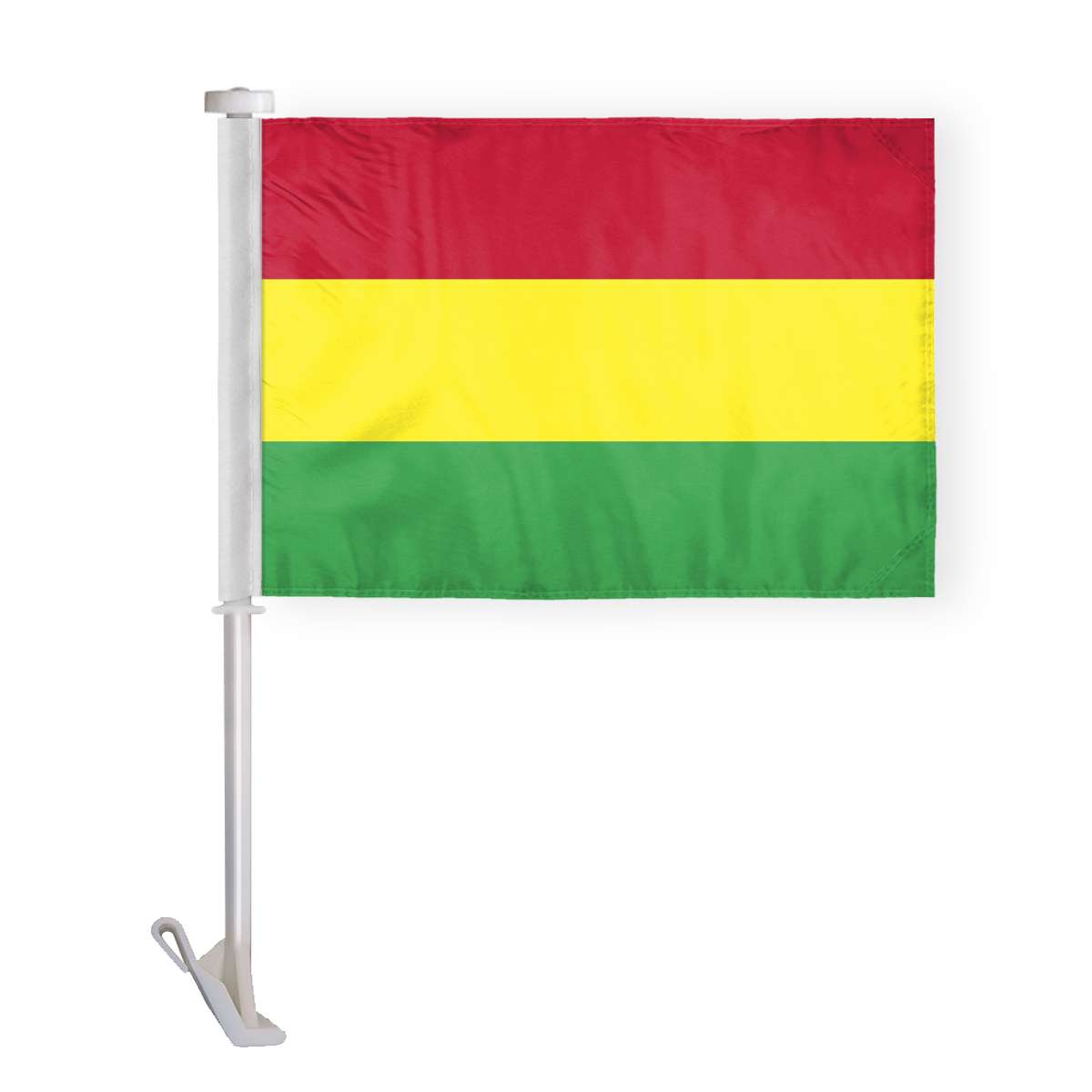 AGAS Bolivia No Seal Car Flag Premium 10.5x15 inch AGAS Bolivia No Seal Car Flag Premium 10.5x15 inch