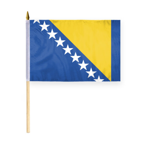 AGAS Bosnia & Herzegovina Flag 12x18 inch