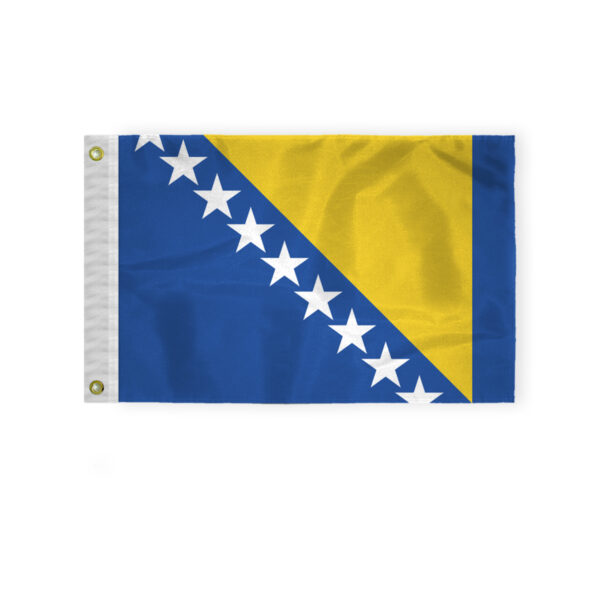 AGAS Bosnia & Herzegovina Nautical Flag 12x18 inch