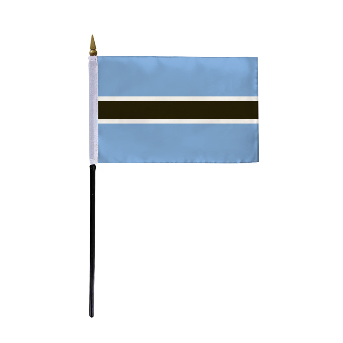 AGAS Small Botswana National Flag 4x6 inch