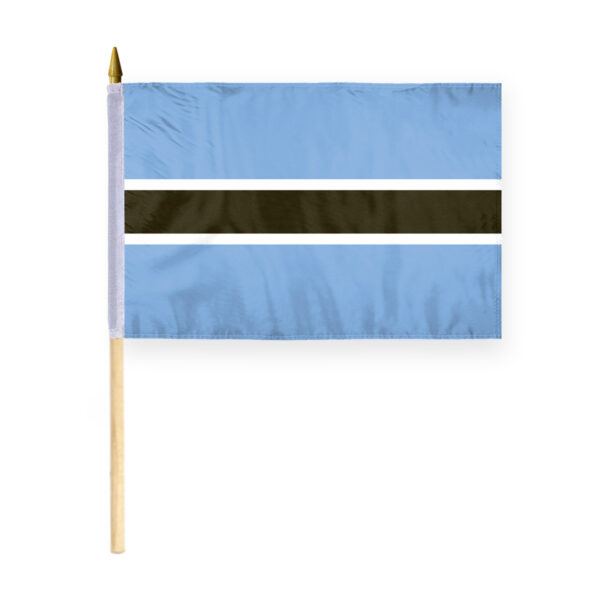 AGAS Small Botswana National Flag 12x18 inch