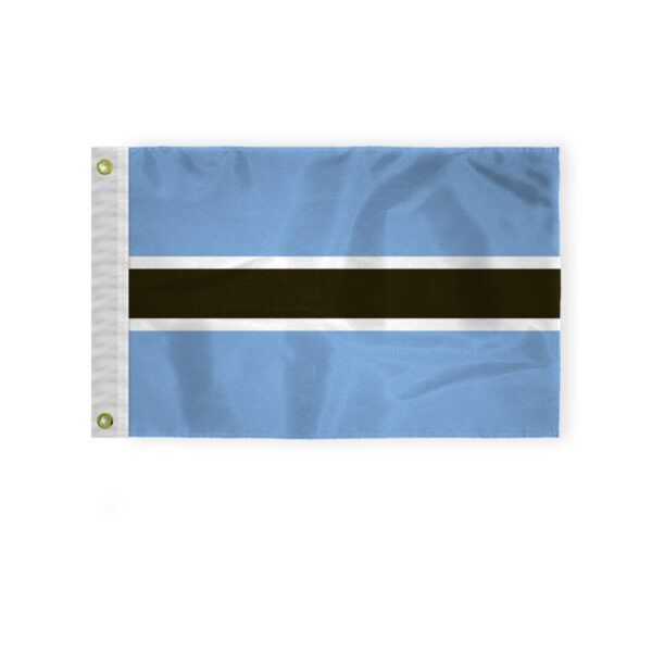 AGAS Botswana Courtesy Flag 12x18 inch