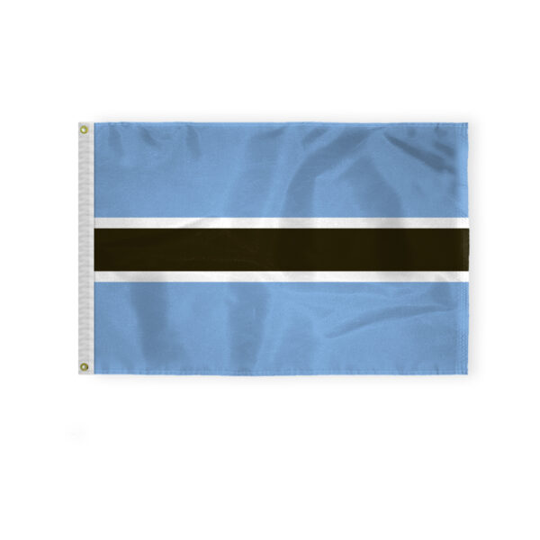AGAS Botswana National Flag 2x3 ft Nylon Fabric Double