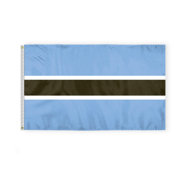 AGAS Botswana National Flag 3x5 ft 200D Nylon