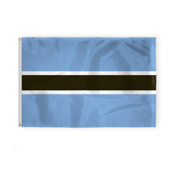 AGAS Botswana National Flag 5x8 ft 200D Nylon