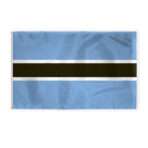 AGAS Botswana National Flag 6x10 ft 200D Nylon