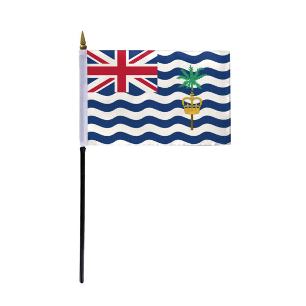 AGAS Small British Indian Ocean Territory National Flag 4x6 inch