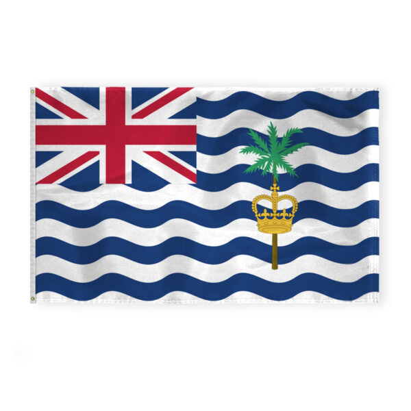 AGAS British Indian Ocean Territory National Flag 5x8 ft 200D Nylon