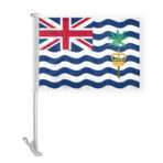 AGAS British Indian Ocean Territory Car Flag Premium 10.5x15 inch