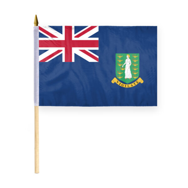 AGAS Small British Virgin Islands 12x18 inch Flag