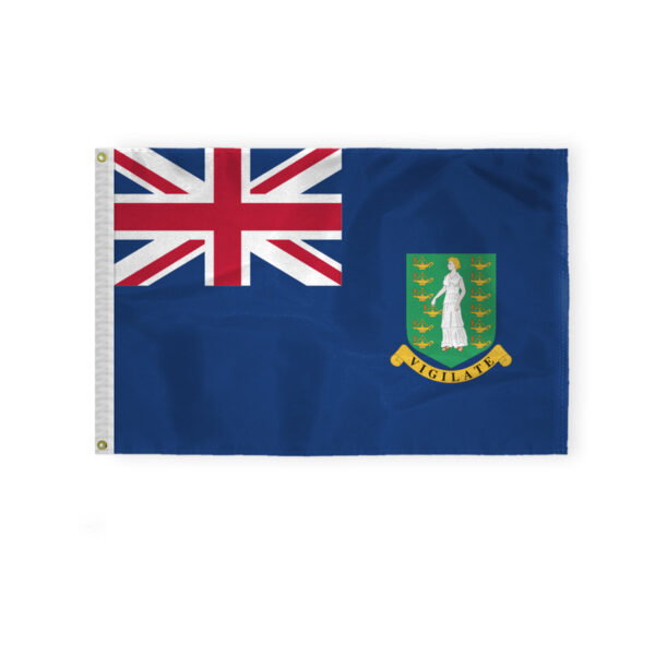 AGAS British Virgin Islands 2x3 ft Printed Single Sided on 200D