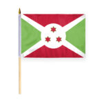 AGAS Small Burundi National Flag 12x18 inch