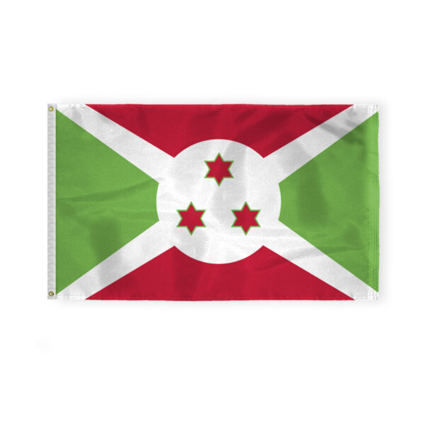 AGAS Burundi National Flag 3x5 ft 200D Nylon