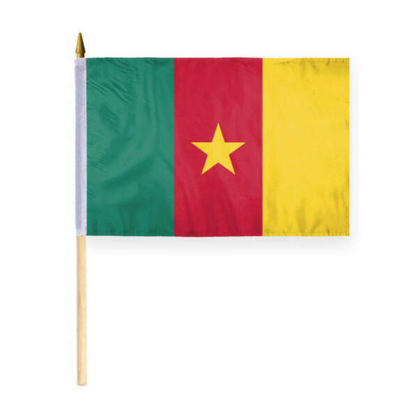 AGAS Small Cameroon National Flag 12x18 inch