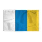 AGAS Canary Islands National Flag 5x8 ft 200D Nylon