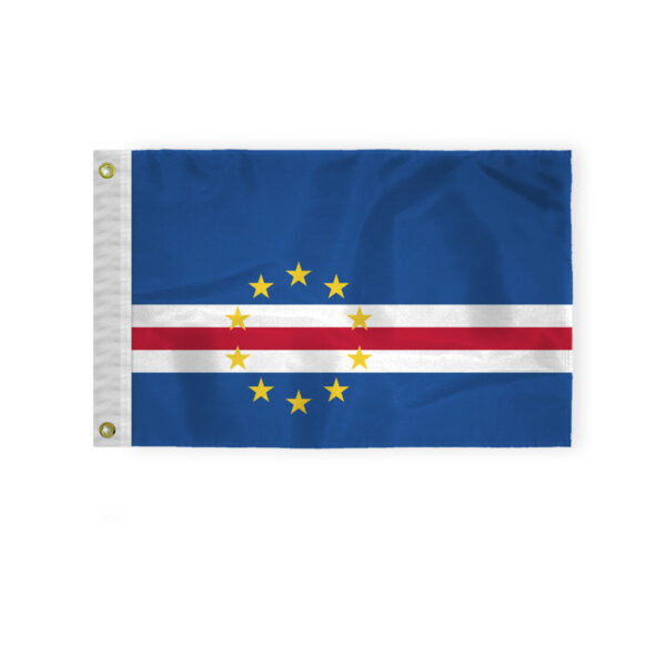 AGAS Cape Verde Courtesy Flag 12x18 inch Mini Cape Verde