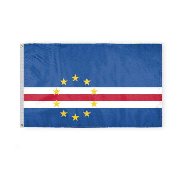 AGAS Cape Verde National Flag 3x5 ft Polyester
