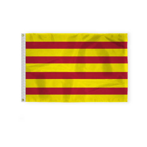 AGAS Catalonia Flag 2x3 ft Outdoor 200D Nylon