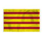 AGAS Catalonia Flag 5x8 ft 200D Nylon