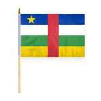 AGAS Central African Republic Flag 12x18 inch