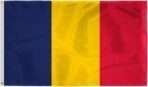 AGAS Chad Flag 3x5 ft 200D Nylon