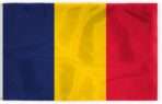 AGAS Chad Flag 4x6 ft 200D Nylon