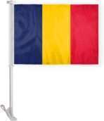 AGAS Chad Car Flag Premium 10.5x15 inch