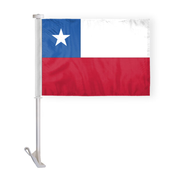 AGAS Chile Premium Car Flag - 10.5x15 inch