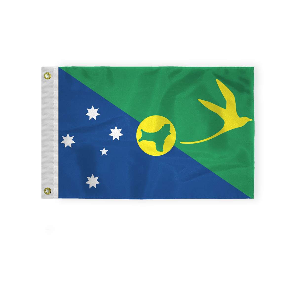 AGAS Christmas Island Nautical Flag 12x18 inch AGAS Christmas Island Nautical Flag 12x18 inch
