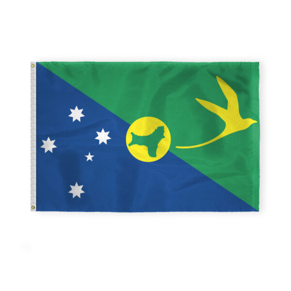 AGAS Christmas Island Flag 4x6 ft 200D Nylon