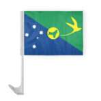 AGAS Christmas Island Car Flag 12x16 inch